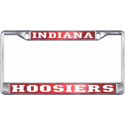 Indiana Hoosiers Domed Mirror License Plate Frame