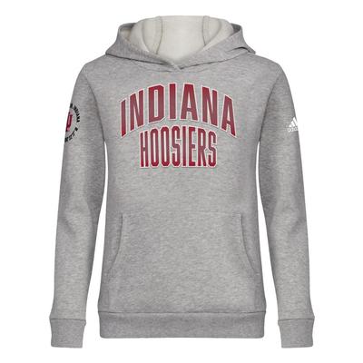 Indiana Adidas YOUTH Top Recruit Fleece Hoodie