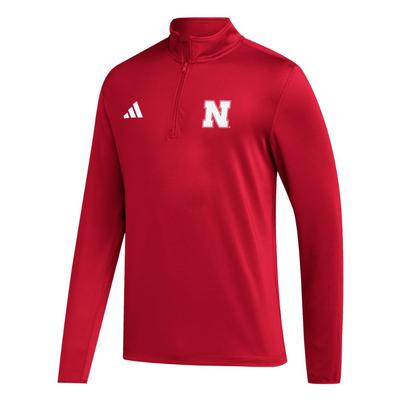 Nebraska Adidas 1/2 Zip Golf Jacket