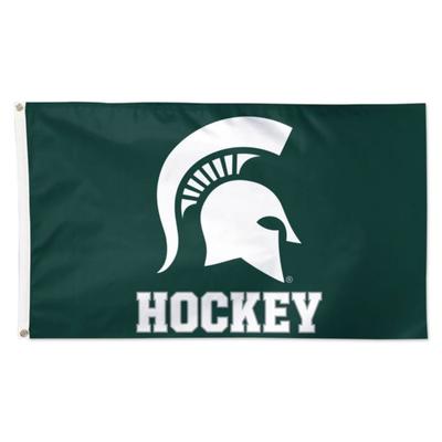 Michigan State 3' X 5' Hockey House Flag