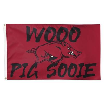 Arkansas 3' X 5' Woo Pig Sooie House Flag
