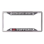  Western Kentucky Toppers License Plate Frame