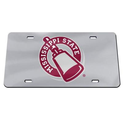 Mississippi State Wincraft Cowbell License Plate