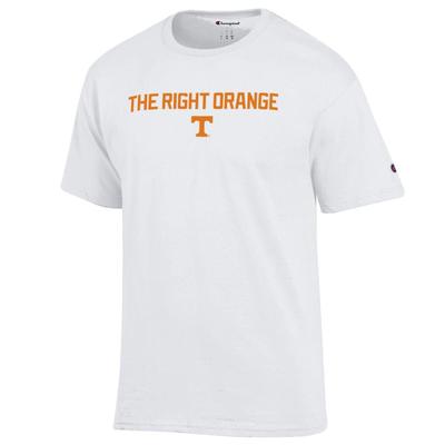 Tennessee Champion The Right Orange Tee