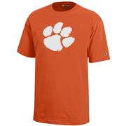  Clemson Champion Youth Giant Paw Tee
