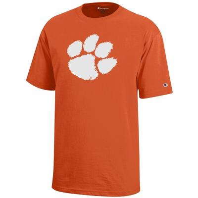 Clemson Champion YOUTH Giant Paw Tee