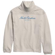  Unc League Highland Funnel Neck Embroidered Script Pullover