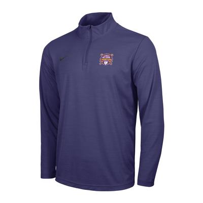 LSU Nike 2023 College World Series Champs Intensity 1/4 Zip Pullover