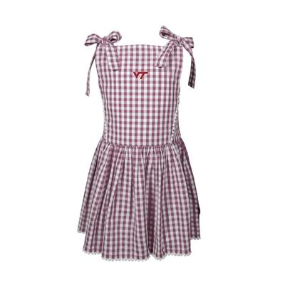 Virginia Tech Garb Toddler Teagan Gingham Dress