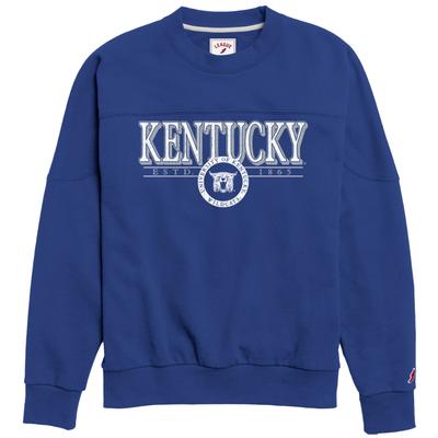 Kentucky League Vintage Throwback Fleece Crew