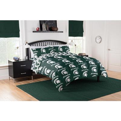 Michigan State Northwest Full Rotary Bed in a Bag