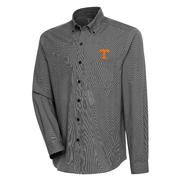  Tennessee Antigua Compression Long Sleeve Woven Shirt