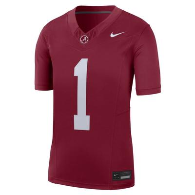 Alabama Nike #1 Limited VF Home Jersey