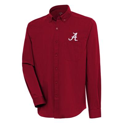 Alabama Antigua Flight Long Sleeve Woven Shirt