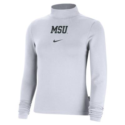 Michigan State Nike Women's Essential Mock Neck Top