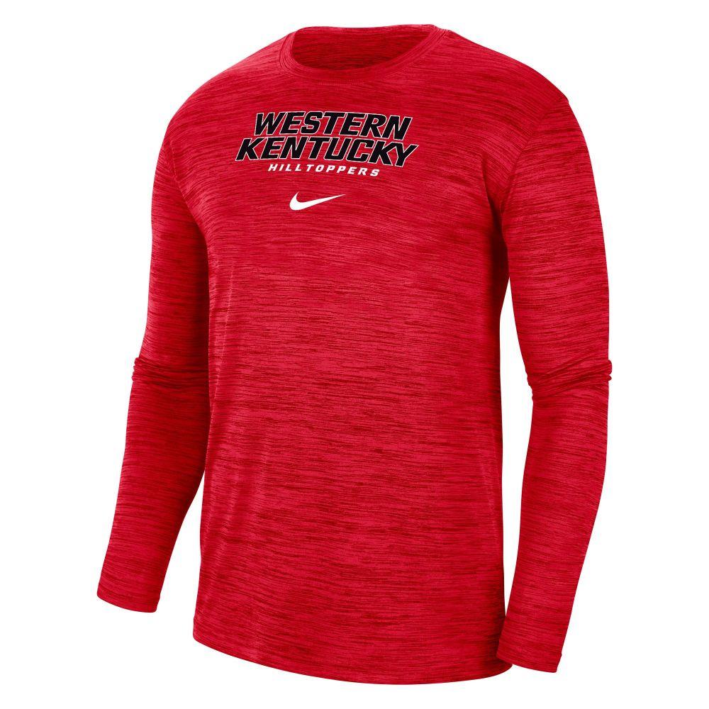  Western Kentucky Nike Velocity Team Issue Long Sleeve Tee