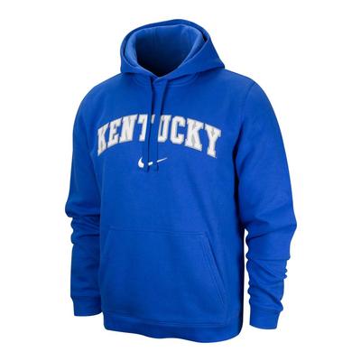 Kentucky Nike Tackle Twill Club Fleece Hoodie