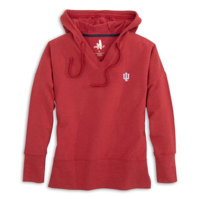 Indiana Johnnie-O Women's Carrie V-Neck Hoodie