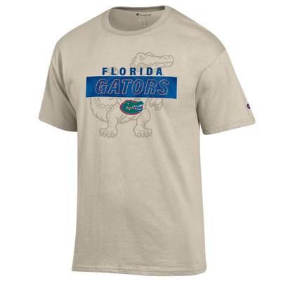 Florida Champion Wordmark Stack Over Tonal Logo Tee