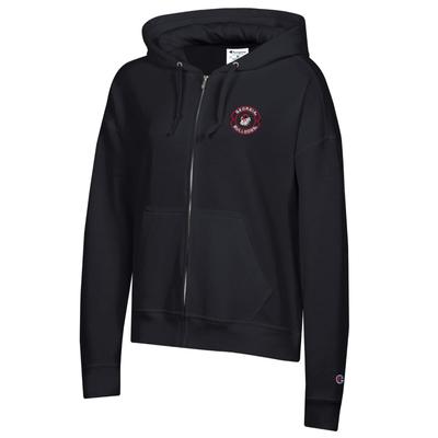 Georgia Champion Power Blends Full Zip Embroidered Hoodie