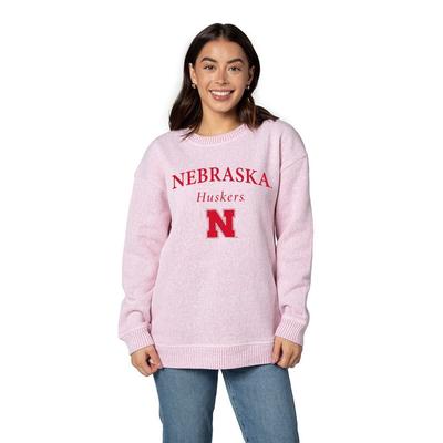 Nebraska Minimal Arc Est Logo Warm Up Crew Sweatshirt