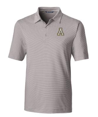 App State Cutter & Buck Forge Pencil Stripe Polo