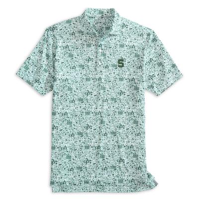 Michigan State Johnnie-O Tailgater 2.0 Polo