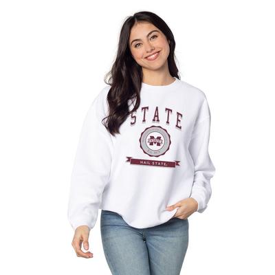 Mississippi State Classic Seal Arc Corded Crew