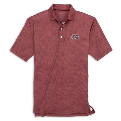 Mississippi State Johnnie-O Gibson Printed Polo