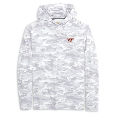 Virginia Tech Johnnie-O Titan Camo T-Shirt Hoodie