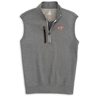 Virginia Tech Johnnie-O Denny 1/4 Zip Vest
