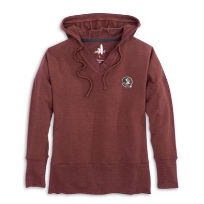 Florida State Women's Johnnie-O Carrie V-Neck Hoodie