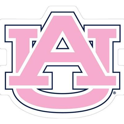Auburn Decal Pink AU Logo 3