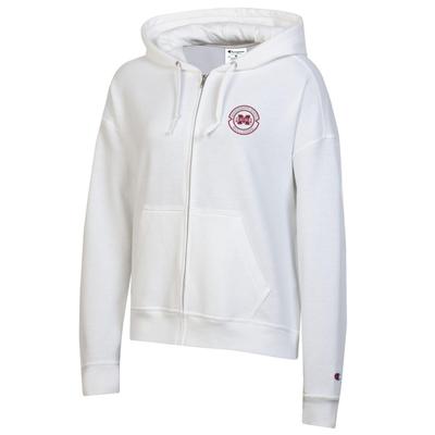 Mississippi State Champion Power Blends Full Zip Embroidered Hoodie