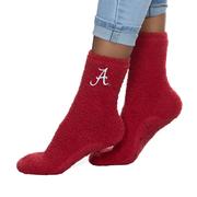  Alabama Fuzzy Crew Slipper Socks