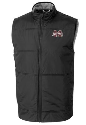 Mississippi State Cutter & Buck Men's Stealth Quilted Vest