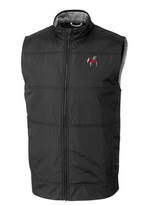 Georgia Cutter & Buck Men's Stealth Quilted Vest
