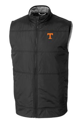 Tennessee Cutter & Buck Men's Stealth Quilted Vest