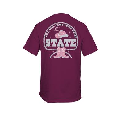 Mississippi State Cows Come Home Comfort Colors Tee