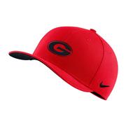  Georgia Nike Swoosh Raised Logo Flex Fit Hat