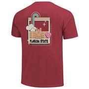  Florida State Funky Camp Frame Comfort Colors Tee