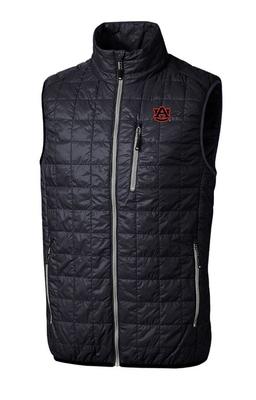 Auburn Cutter & Buck Rainier Eco Insulated Puffer Vest