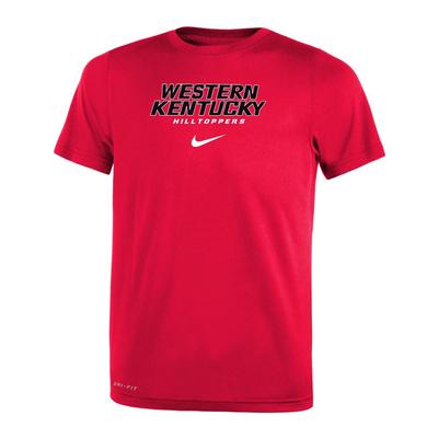 Western Kentucky Nike Kids Legend Team Issue Tee