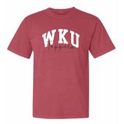  Western Kentucky Classic Arch Over Script Comfort Colors Tee