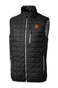  Clemson Cutter & Buck Rainier Eco Insulated Puffer Vest