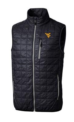 West Virginia Cutter & Buck Rainier Eco Insulated Puffer Vest