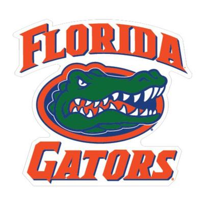 Florida Decal FL Gators/Gator Head 6