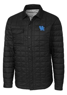 Kentucky Cutter & Buck Men's Rainier Quilted Shirt Jacket