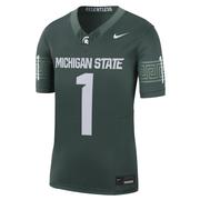  Michigan State Nike Limited Vf Home # 1 Game Jersey