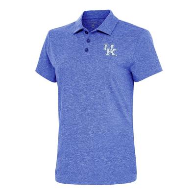 Kentucky Antigua Women's Motivated Brushed Jersey Polo